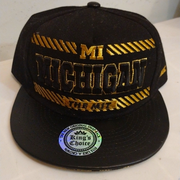 Michigan Kings Choice Snapback Hat - Picture 1 of 3